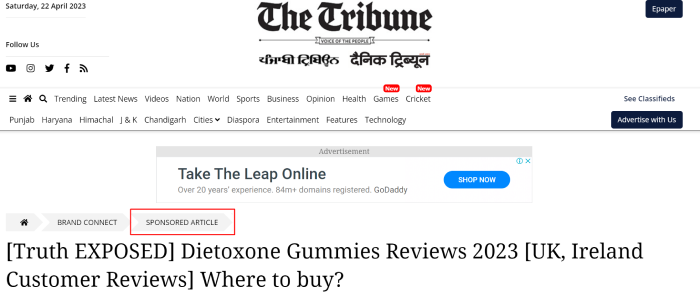 Dietoxone Gummies UK Reviews