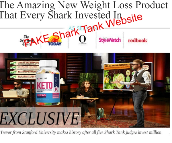 Safeline Keto Gummies Shark Tank Fake Page
