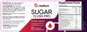 Sugar Flush Pro Ingredients