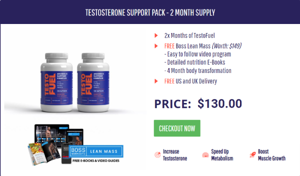 TestoFuel Testosterone Support Pack Price