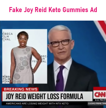 Joy Reid Keto Weight Loss Gummies Video