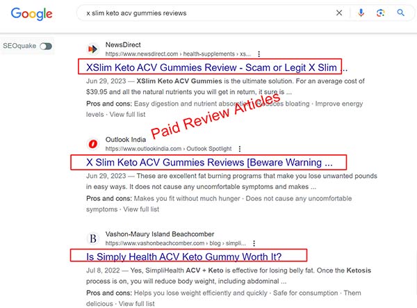X Slim Keto ACV Gummies Review posts