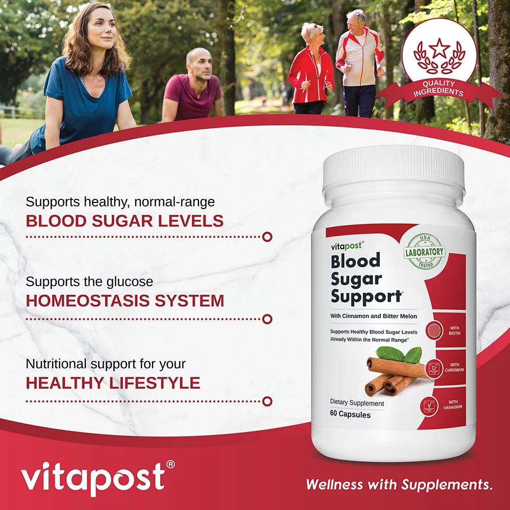 VitaPost Blood Sugar Support Benefits image