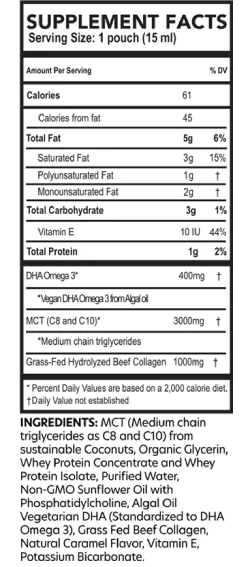 Everbella Complete Collagen Plus supplement-facts