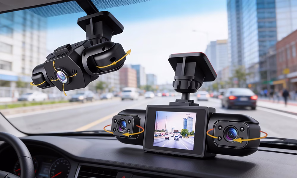 Cartekit Vision360 Dash Cam car view